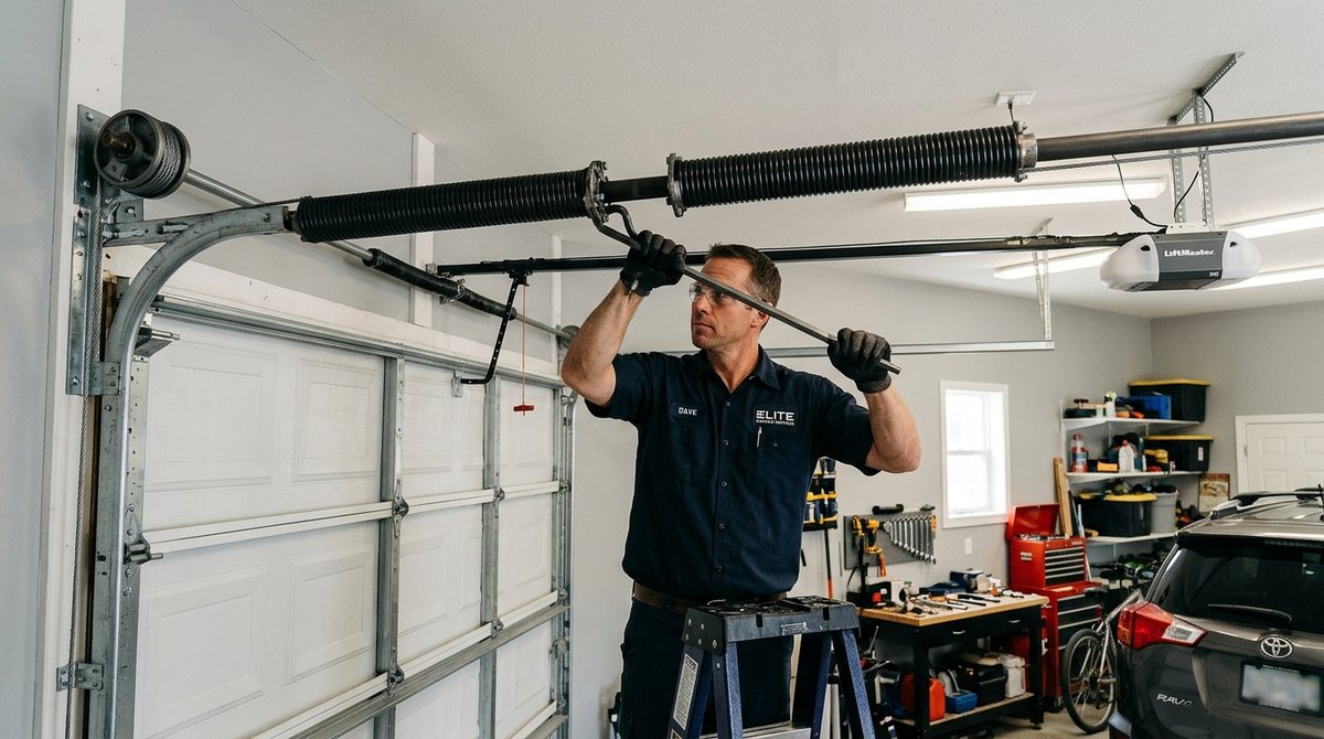 Santiago Garage Door Expert in Prosper, TX: Heavy-Duty Steel Section Strut & 11-Gauge Hinge Reinforcement - Prosper, TX